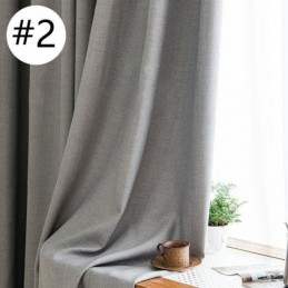 Cortinas Modernas De Cor Sólida, Cortina Blackout Feita Sob Medida Para Sala De Estar, Quarto