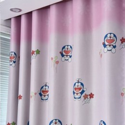 Cortina Blackout Estampada Doraemon Feita Sob Medida Para Quarto De Criança