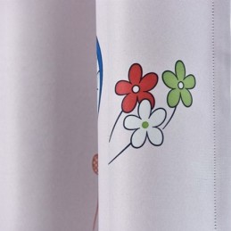 Cortina Blackout Estampada Doraemon Feita Sob Medida Para Quarto De Criança