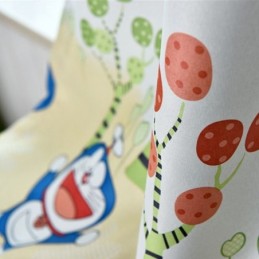 Cortina Blackout Estampada Doraemon Feita Sob Medida Para Quarto De Criança