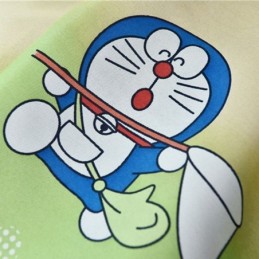 Cortina Blackout Estampada Doraemon Feita Sob Medida Para Quarto De Criança