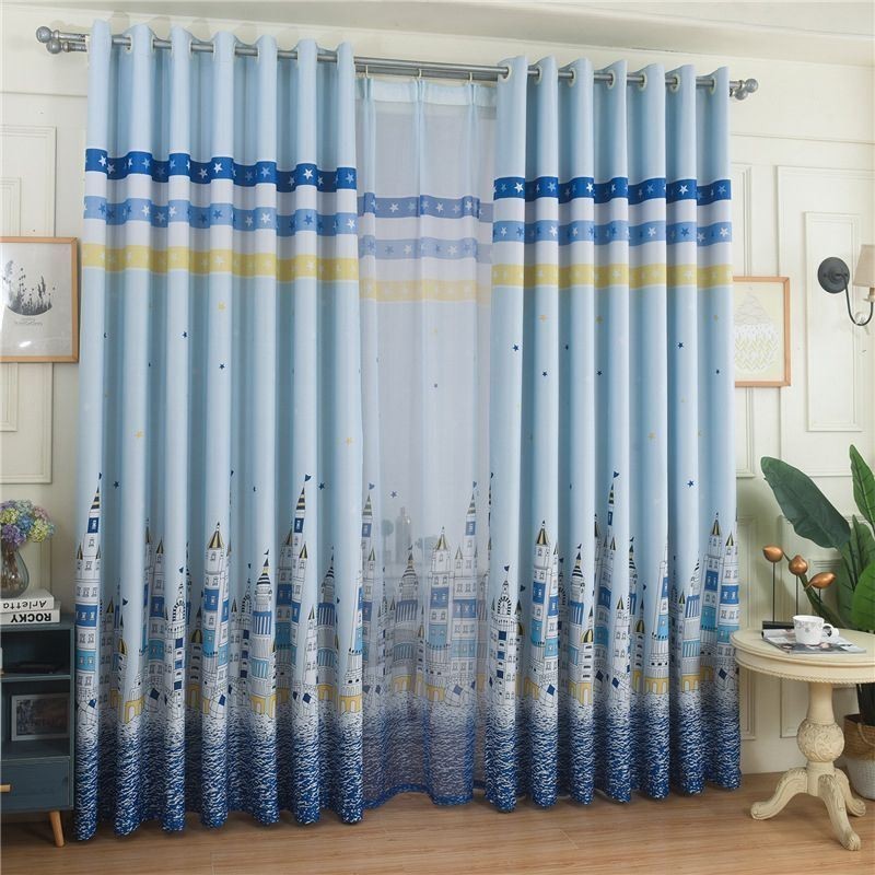 Cortinas Estampadas New Castle, Cortinas Europeias Para Sala De Estar E Quarto