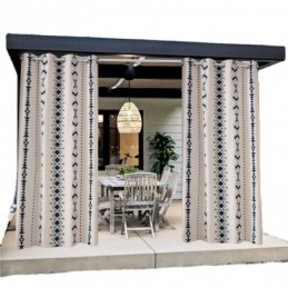 Cortinas Externas À Prova D'Água, Cortina De Bloqueio De Calor, Feita Sob Medida Para Pátio, Pérgola E Varanda
