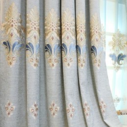 Cortina De Chenille Feita Sob Medida Cortina Estilo Europeu Tratamento De Janela