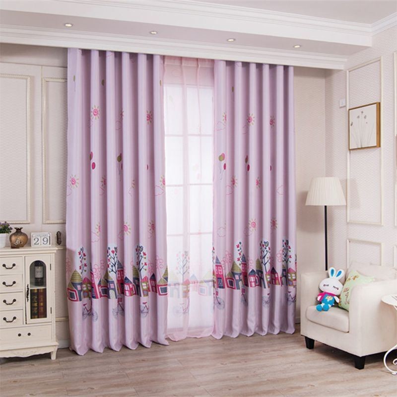 Cortina Blackout De Janela De Desenho Animado Para Quarto Infantil Cortina Feita Sob Medida