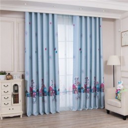 Cortina Blackout De Janela De Desenho Animado Para Quarto Infantil Cortina Feita Sob Medida