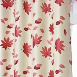 Cortinas Blackout Com Estampa De Folhas Para Sala De Estar
