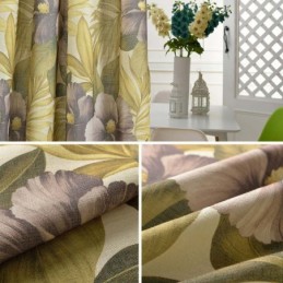 Cortina Blackout Country Max Feita Sob Medida Com Estampa Floral Para Quarto