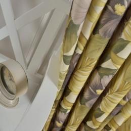 Cortina Blackout Country Max Feita Sob Medida Com Estampa Floral Para Quarto