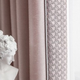 Cortina Para Casa Feita Sob Medida Cortina Estilo Nórdico Cor Sólida