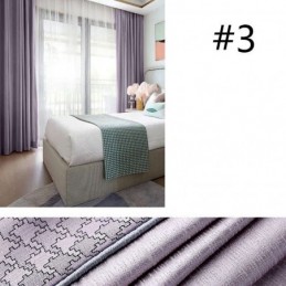 Cortina Para Casa Feita Sob Medida Cortina Estilo Nórdico Cor Sólida