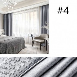Cortina Para Casa Feita Sob Medida Cortina Estilo Nórdico Cor Sólida