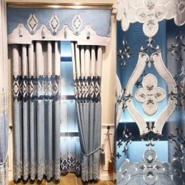 Cortina De Chenille Sob...