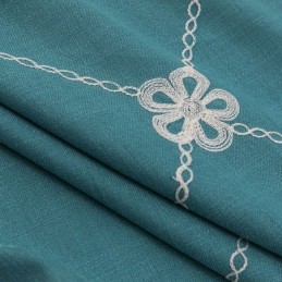 Cortina Moderna Feita Sob Medida Cortina De Algodão Treliça Diamante