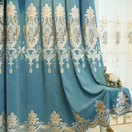 Cortina Para Casa Cortina Sob Medida Cortina Estilo Europeu Bordada