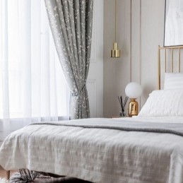 Cortina Moderna Feita Sob Medida Cortina Com Estampa Floral Para Casa