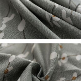 Cortina Moderna Feita Sob Medida Cortina Com Estampa Floral Para Casa