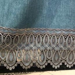 Cortina De Chenille Sob Medida Cortina Moderna Bordada Para Sala De Estar