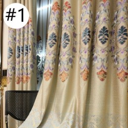 Cortina Moderna Feita Sob Medida Cortina Bordada Decorativa