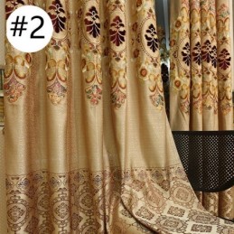 Cortina Moderna Feita Sob Medida Cortina Bordada Decorativa
