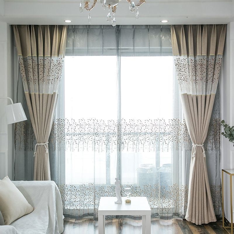 Cortina Nórdica Sob Medida Cortina Para Decoração De Casa Moderna