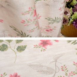 Cortina Moderna Feita Sob Medida Cortina De Algodão Estampada Com Plantas