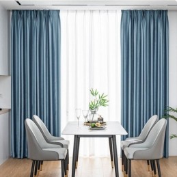 Cortina Para Casa Feita Sob Medida Cortina Estilo Nórdico Cor Sólida