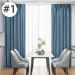 Cortina Para Casa Feita Sob Medida Cortina Estilo Nórdico Cor Sólida