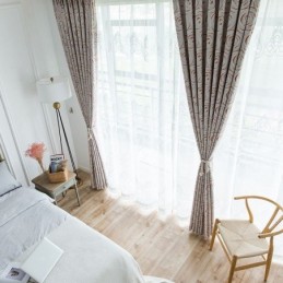 Cortina Moderna Feita Sob Medida Cortina Estampada Home