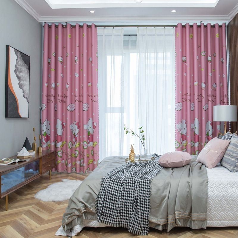 Lindas Cortinas Blackout Com Estampa De Gatinhos