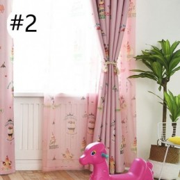 Cortina Com Estampa De Sorvete Linda Feita Sob Medida, Cortinas Blackout Modernas Para Quarto De Criança