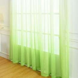Cortinas De Voile Para Sala De Estar, Respiráveis E Transparentes, Para Designs De Impressão Minimalistas Modernos