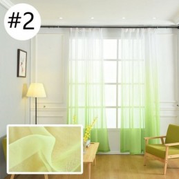 Cortinas De Voile Para Sala De Estar, Respiráveis E Transparentes, Para Designs De Impressão Minimalistas Modernos
