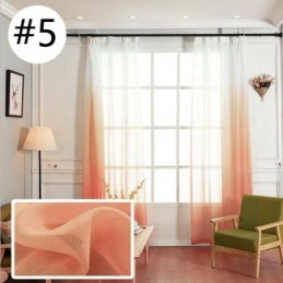 Cortinas De Voile Para Sala De Estar, Respiráveis E Transparentes, Para Designs De Impressão Minimalistas Modernos