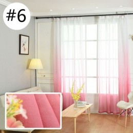 Cortinas De Voile Para Sala De Estar, Respiráveis E Transparentes, Para Designs De Impressão Minimalistas Modernos