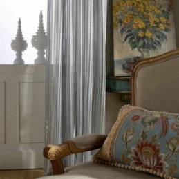 Cortina Moderna E Simples Feita Sob Medida, Cortina Cinza Listrada, Jacquard, Tecido Para Sala De Estar E Estudo