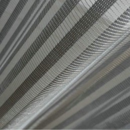 Cortina Moderna E Simples Feita Sob Medida, Cortina Cinza Listrada, Jacquard, Tecido Para Sala De Estar E Estudo