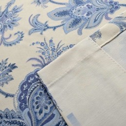 Cortina Japonesa Simples Feita Sob Medida, Tecido Azul Para Estudo E Quarto