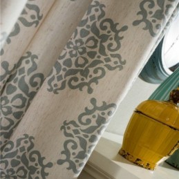 Cortina Japonesa Simples Feita Sob Medida, Cortina Europeia Com Estampa Floral, Tecido Macio E Versátil