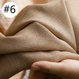Cortinas De Tule De Cor Sólida, Tela De Janela Nórdica Para Sala De Estar
