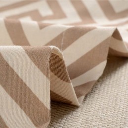 Cortina Nórdica Simples Feita Sob Medida, Tecido De Estudo Exclusivo Com Estampa Ecológica