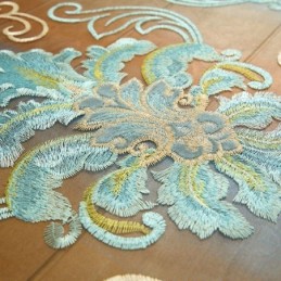 Cortina Transparente Europeia Elegante Feita Sob Medida Para Sala De Estar E Quarto