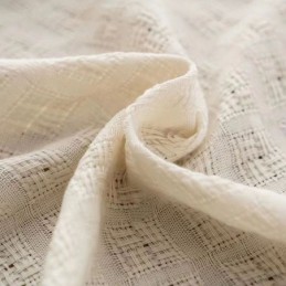 Cortinas De Tule Xadrez Jacquard Para Sala De Estar