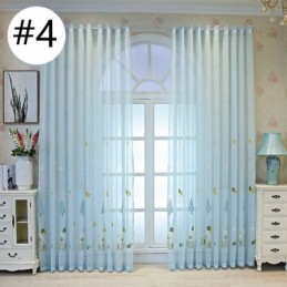 Cortinas De Tule Bordadas Com Desenhos Animados Para Janelas Decorativas Para Quarto