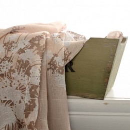 Cortina De Janela De Tule Dente-De-Leão Feita Sob Medida Para Sala De Estar E Estudo