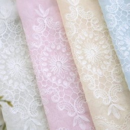 Cortina Transparente Respirável Feita Sob Medida, Cortina Europeia Decorativa De Tule Voile Para Sala De Estar