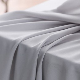 Cortinas De Janela Luxuosas De Tule Transparente De Cor Sólida Para Sala De Estar E Quarto