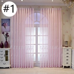Telas Decorativas Para Janelas Cortinas De Tule Bordado Para Sala De Estar