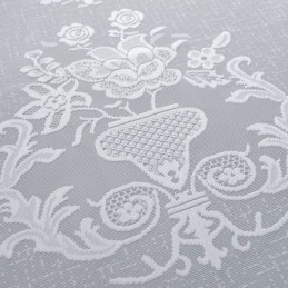 Cortina De Tela De Tule Floral Bordado Feita Sob Medida Cortinas Persianas De Voile Transparente De Luxo