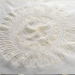 Cortinas De Tule Bordadas Com Flores, Tela De Janela Transparente Para Sala De Estar E Quarto